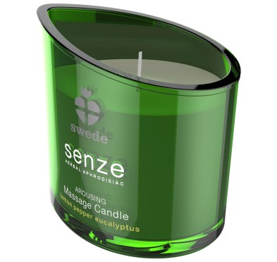 Swede - Senze Arousing Massage Candle Lemon Pepper Eucalyptus